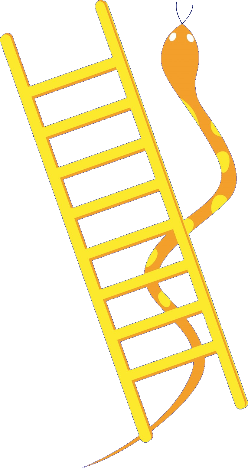 Snakes and Ladders board